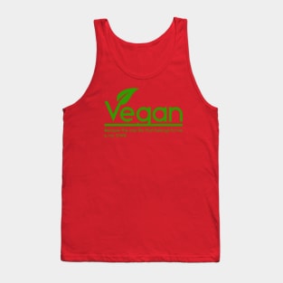 Vegan life Tank Top